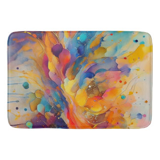 Tapis De Bain Motif Paint Splatter 2