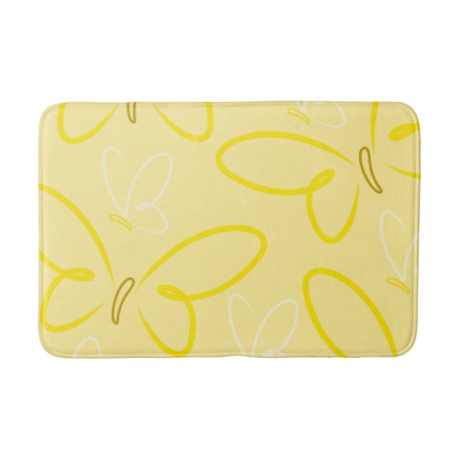 Tapis De Bain Motif papillon (Devant)