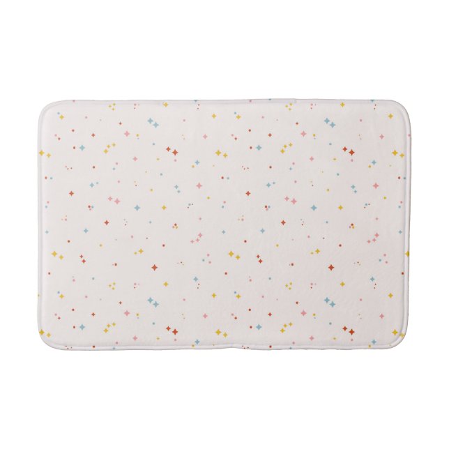Tapis De Bain Motif Pastel Star (Devant)