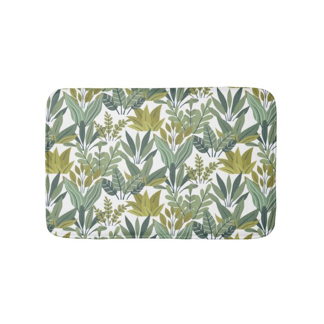 Tapis De Bain motif plante (Devant)