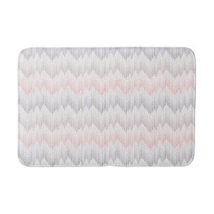 Tapis De Bain Motif pointillé par polka de crête de montagne