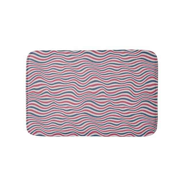 Tapis De Bain Motif rayé 2 (Devant)