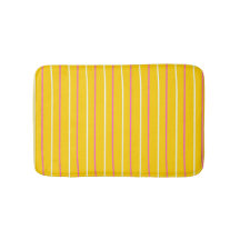 Motif rayé vertical jaune