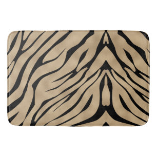 Tapis De Bain Motif rayures de zèbre