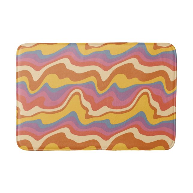 Tapis De Bain Motif rétro super (Devant)