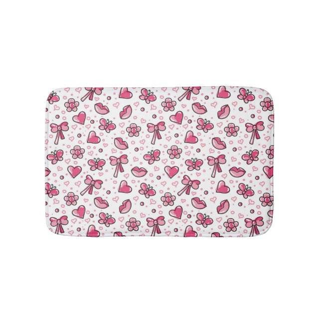 Tapis De Bain motif romantique (Devant)