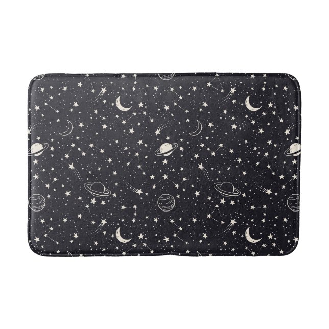 Tapis De Bain Motif Stars & Planètes (Devant)
