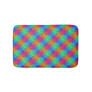 Tapis De Bain Motif stylé arc-en-ciel