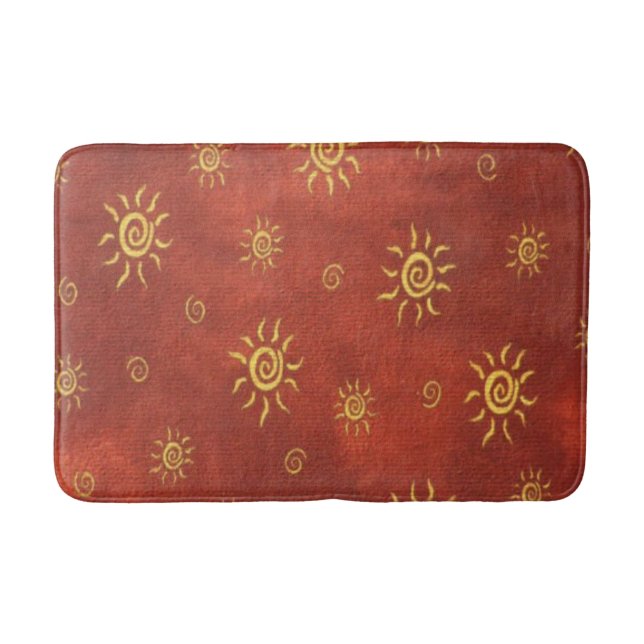 Tapis De Bain Motif sud-ouest amusant moyen bathmat (Devant)