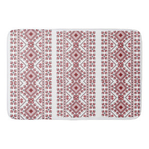 Tapis De Bain Motif traditionnel, Motif traditionnel roumain T-S