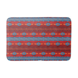 Tapis De Bain Motif tribal ethnique du sud-ouest.
