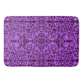 Tapis De Bain Motif victorien violet