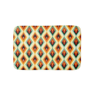 Tapis De Bain Motif vintage en losange