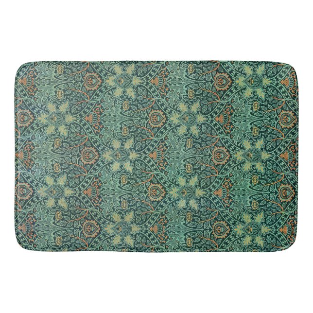 Tapis De Bain motif William Morris, Ispahan (Devant)