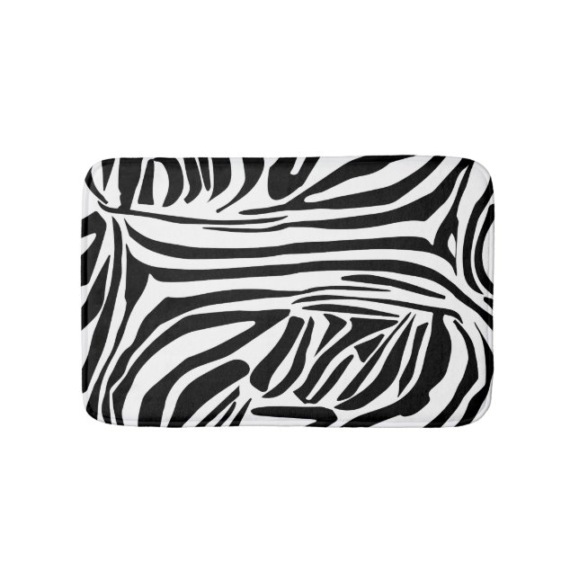 Tapis De Bain Motif zèbre (Devant)