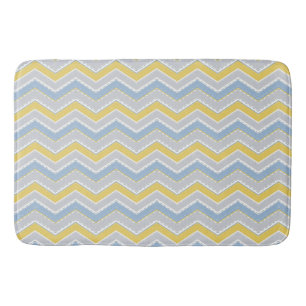 Tapis De Bain Motif Zigzag