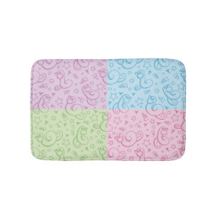 Tapis De Bain motifs avec des serpents