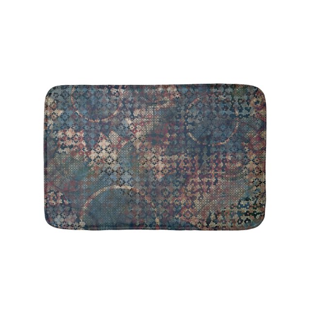 Tapis De Bain Motifs sales avec le patchwork malpropre des (Devant)
