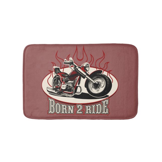 Tapis De Bain Moto-dessin (Devant)