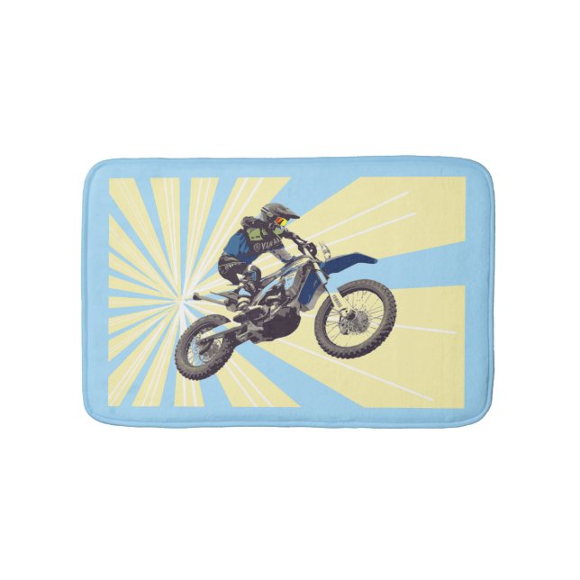 Tapis De Bain Motocross (Devant)