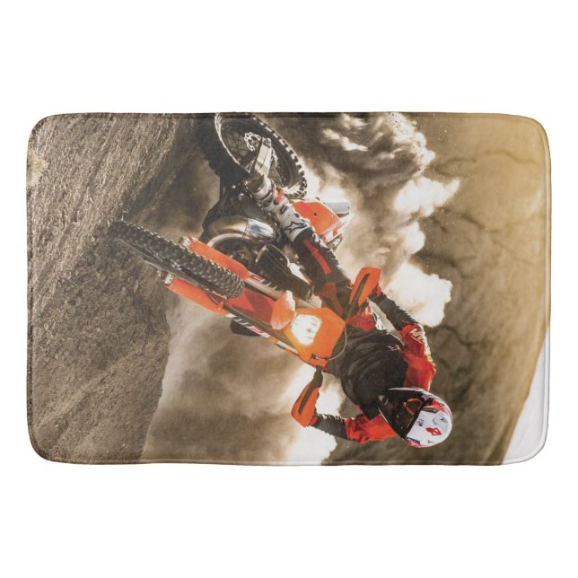 Tapis De Bain Motocross Rider (Devant)