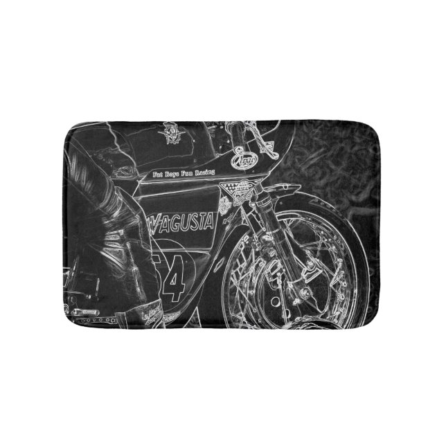 Tapis De Bain Motorcycle 1 bmcnm (Devant)