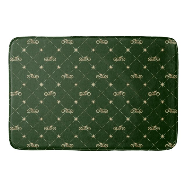 Tapis De Bain Motorcycle Gold (Devant)