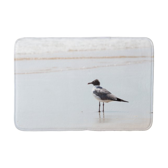 Tapis De Bain Mouette au bain de plage (Devant)