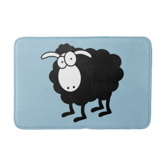 Tapis De Bain Mouton noir