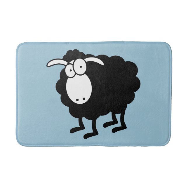 Tapis De Bain Mouton noir (Devant)