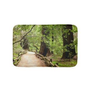 Tapis De Bain Muir Woods Path II Nature Photography
