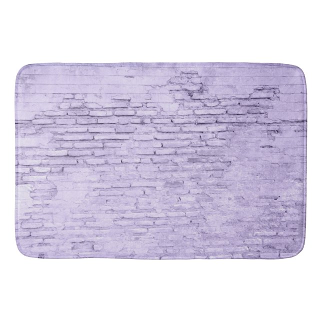 Tapis De Bain Mur de briques romaines rustiques #4 #mur #décorat (Devant)