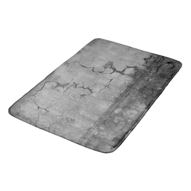 Tapis De Bain Mur de pierre rustique Napoli 1 - BN (Angle)