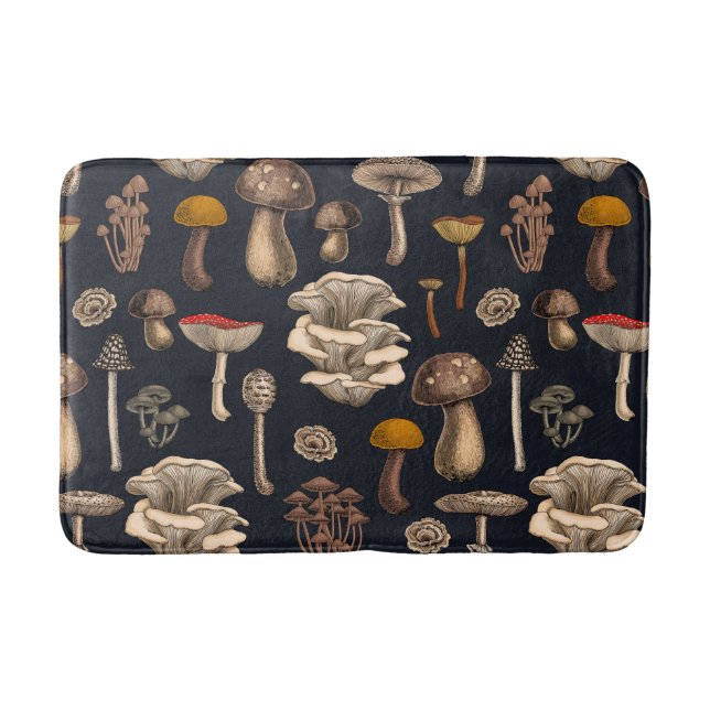Tapis De Bain Mushrooms sauvages (Devant)
