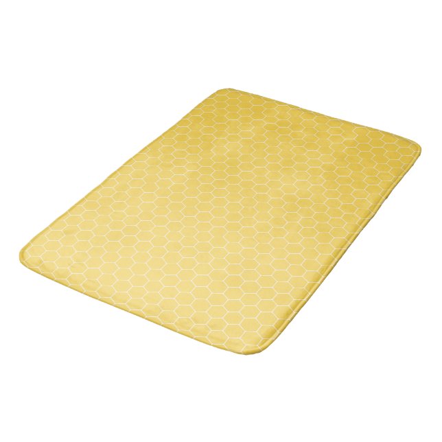 Tapis De Bain Mustard Jaune PP 339:1:2 de 3 : Moderne du milieu  (Angle)