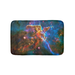 Tapis De Bain Mystic Mountain, Carina Nebula, photo spatiale