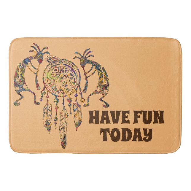 Tapis De Bain Native American Kokopelli (Devant)