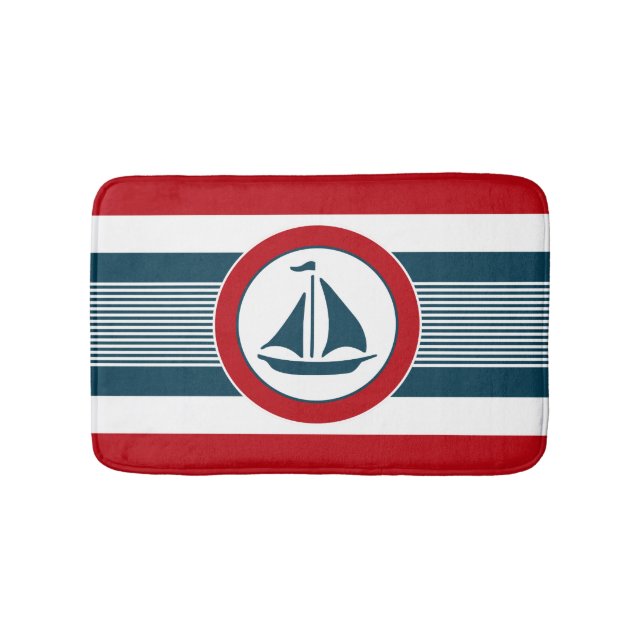 Tapis De Bain Nautical design (Devant)
