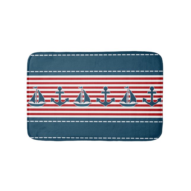 Tapis De Bain Nautical design (Devant)
