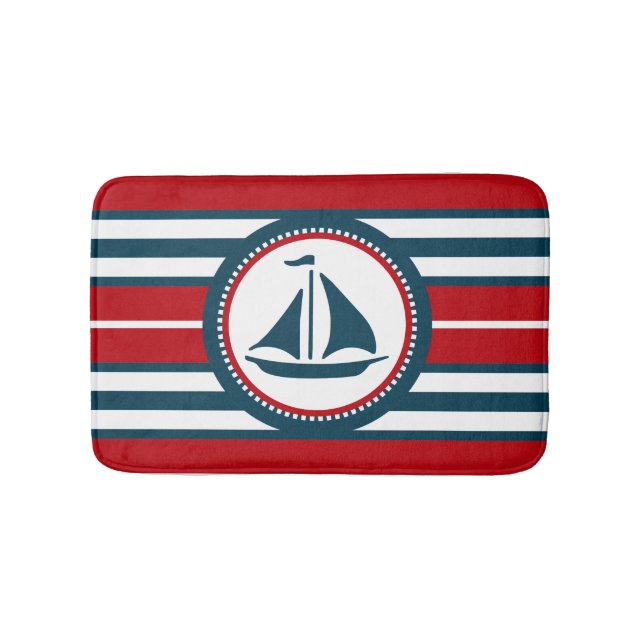 Tapis De Bain Nautical design (Devant)