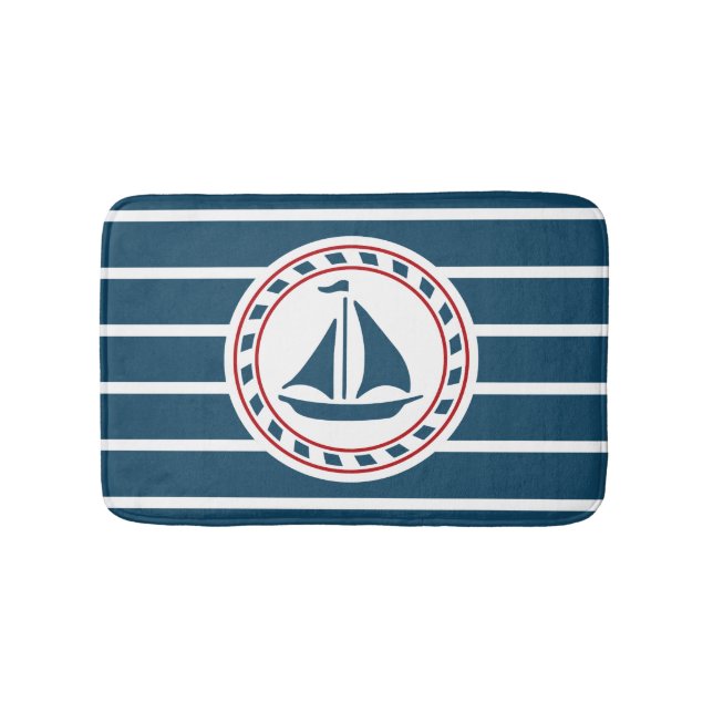 Tapis De Bain Nautical design (Devant)