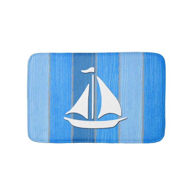 Tapis De Bain Nautical themed design (Devant)