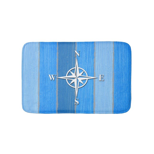 Tapis De Bain Nautical themed design (Devant)