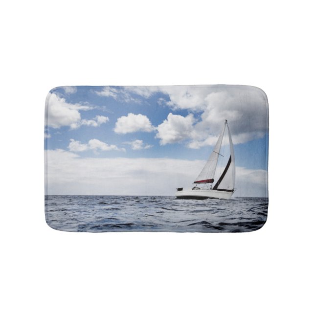 Tapis De Bain Navigation de yacht en mer ouverte (Devant)