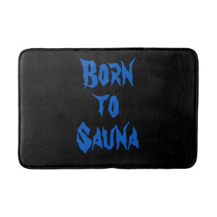Tapis De Bain Né dans Sauna Sauna Finlandais Sauna Bath Mat (Noi