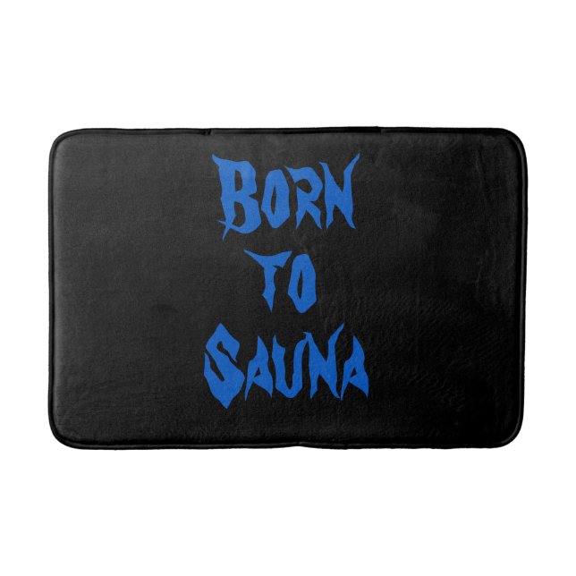 Tapis De Bain Né dans Sauna Sauna Finlandais Sauna Bath Mat (Noi (Devant)