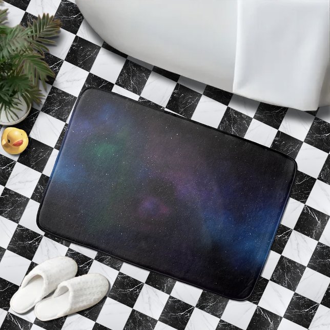 Tapis De Bain Nébuleuse cosmique de la galaxie (Créateur téléchargé)