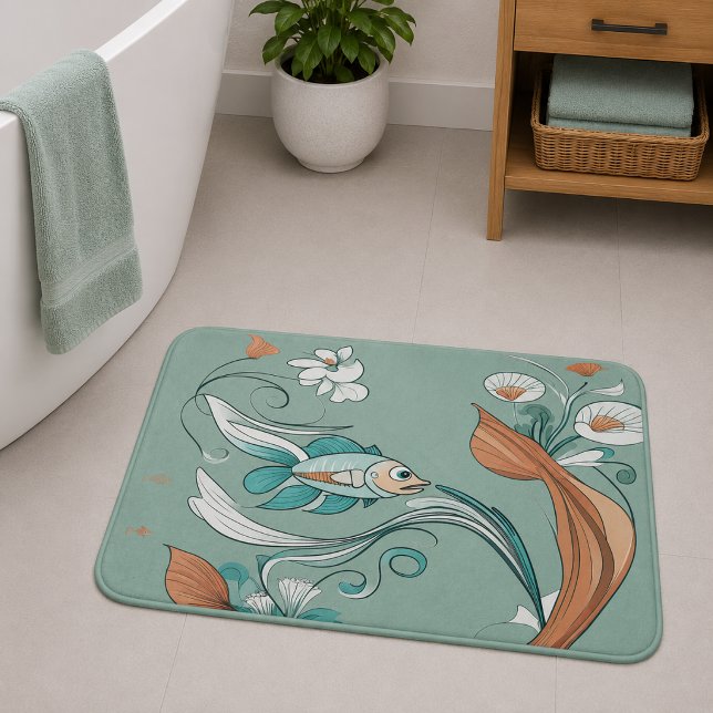 Tapis De Bain Nébuleux Jovial (Jestful Nebulous Bath Mat
)