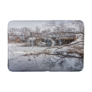 Tapis De Bain Neige Au Barrage Finley