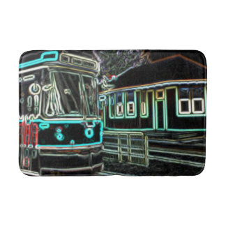Tapis De Bain Néon CLRV à stn Mat de bain moyen